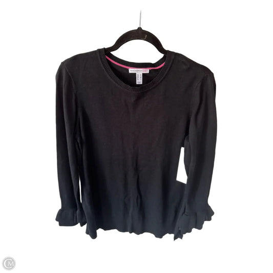 Sweater By Isaac Mizrahi Live Qvc In Black, Size: M
