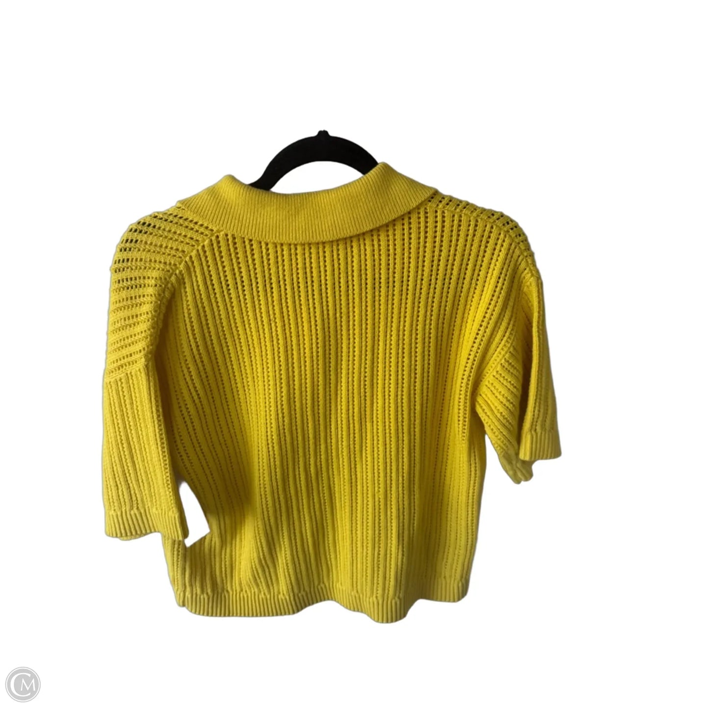 Sweater Cardigan By Bailey 44 In Yellow, Size: S