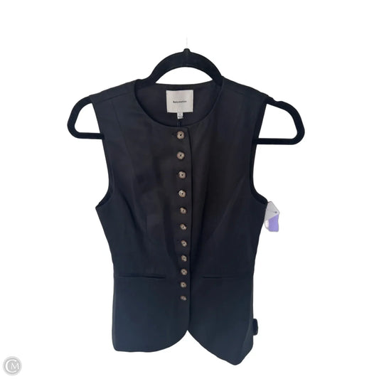 Vest Other By Reformation In Black, Size: Xs