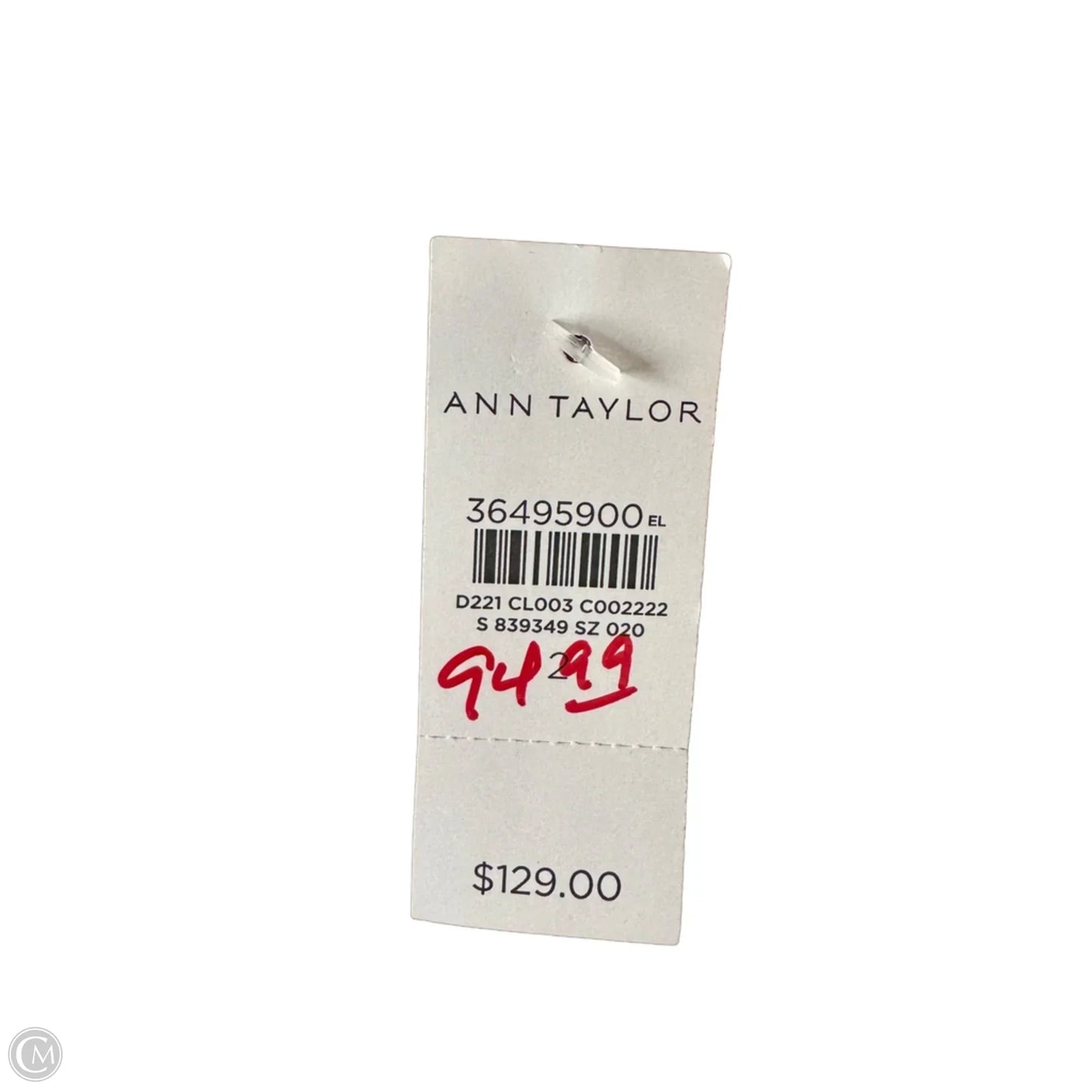 Pants Wide Leg By Ann Taylor In Black, Size: 2