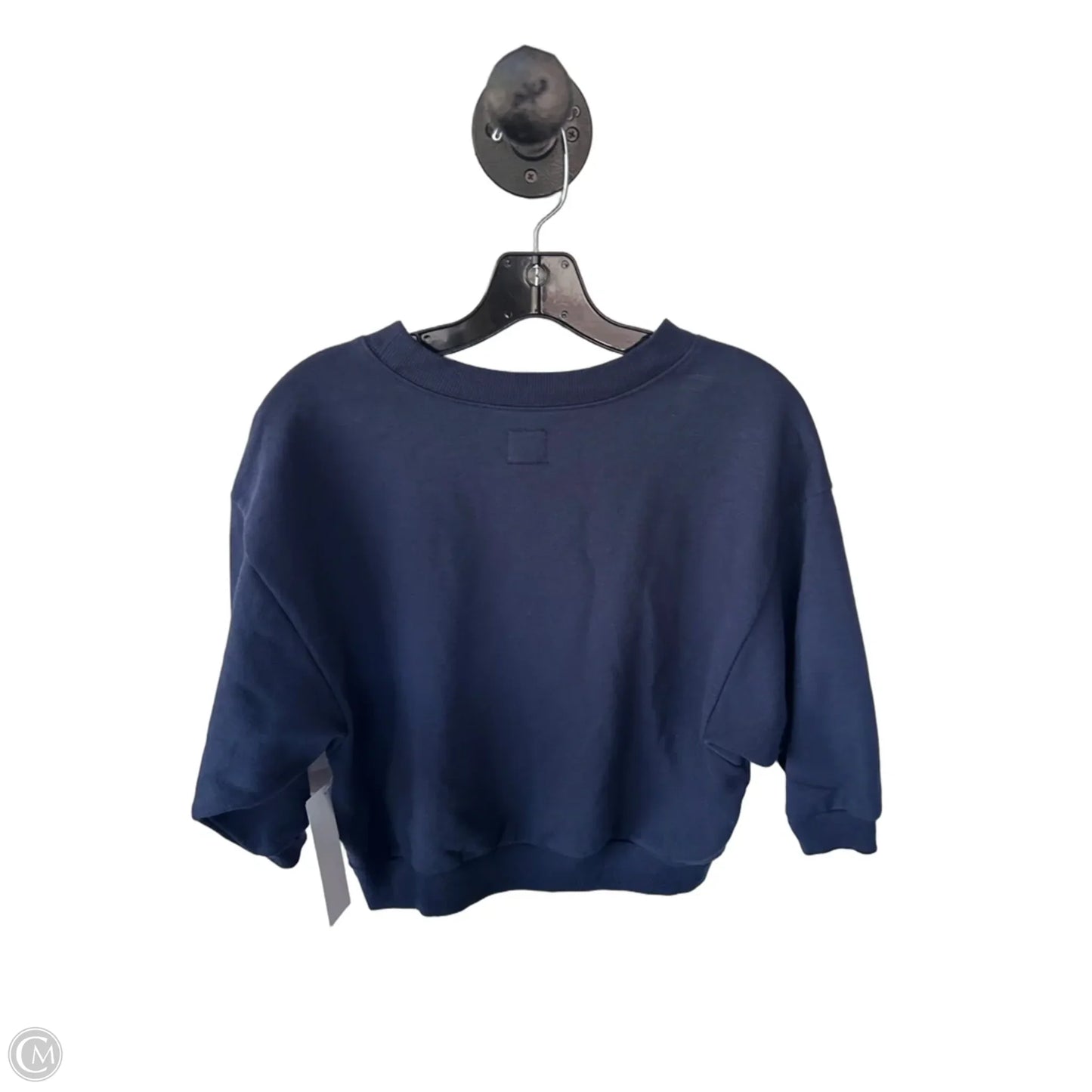 Sweatshirt Crewneck By Maeve In Navy, Size: S