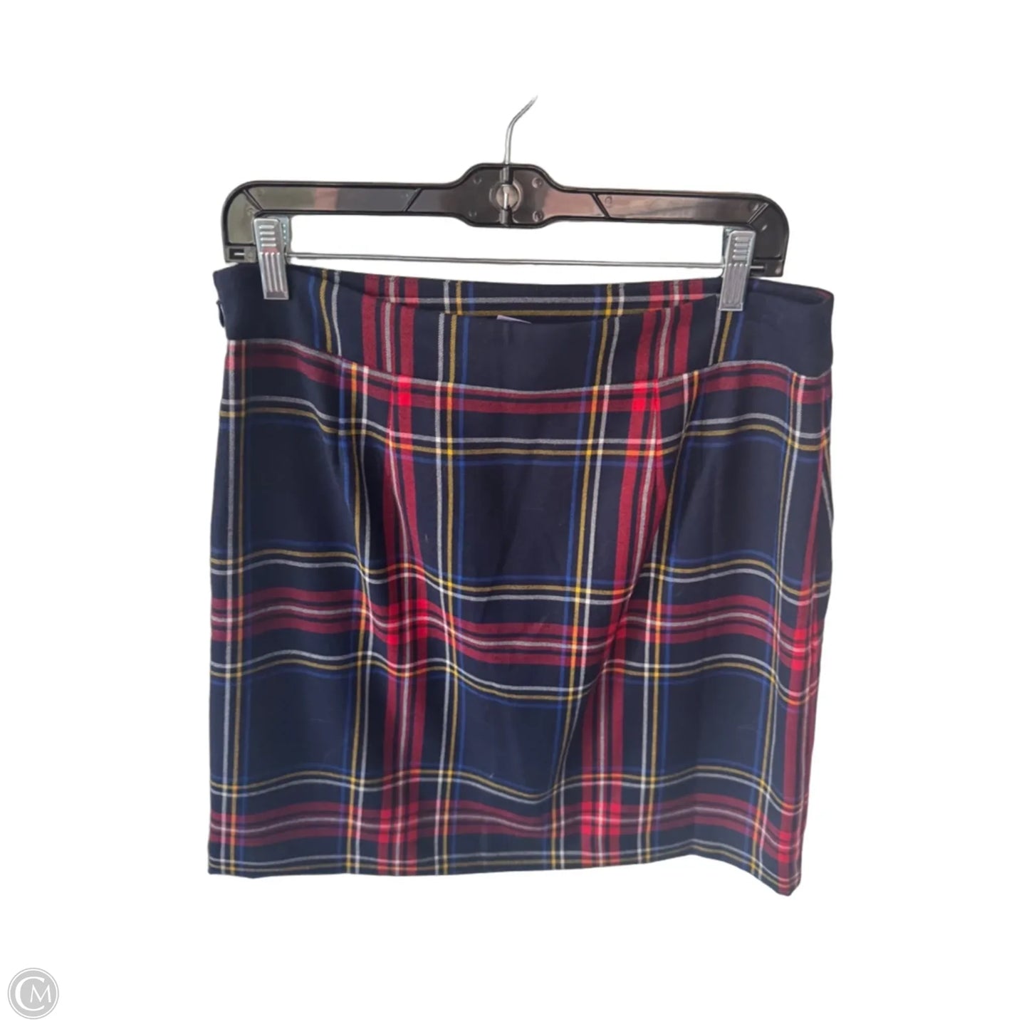 Skirt Mini & Short By Talbots In Blue & Red, Size: 10p