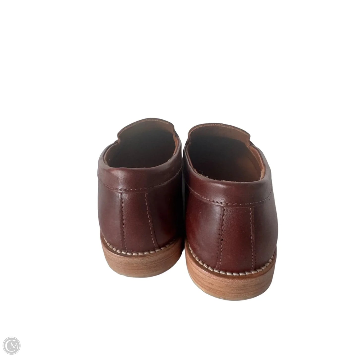 Shoes Flats By Portland Leather In Brown, Size: 5.5