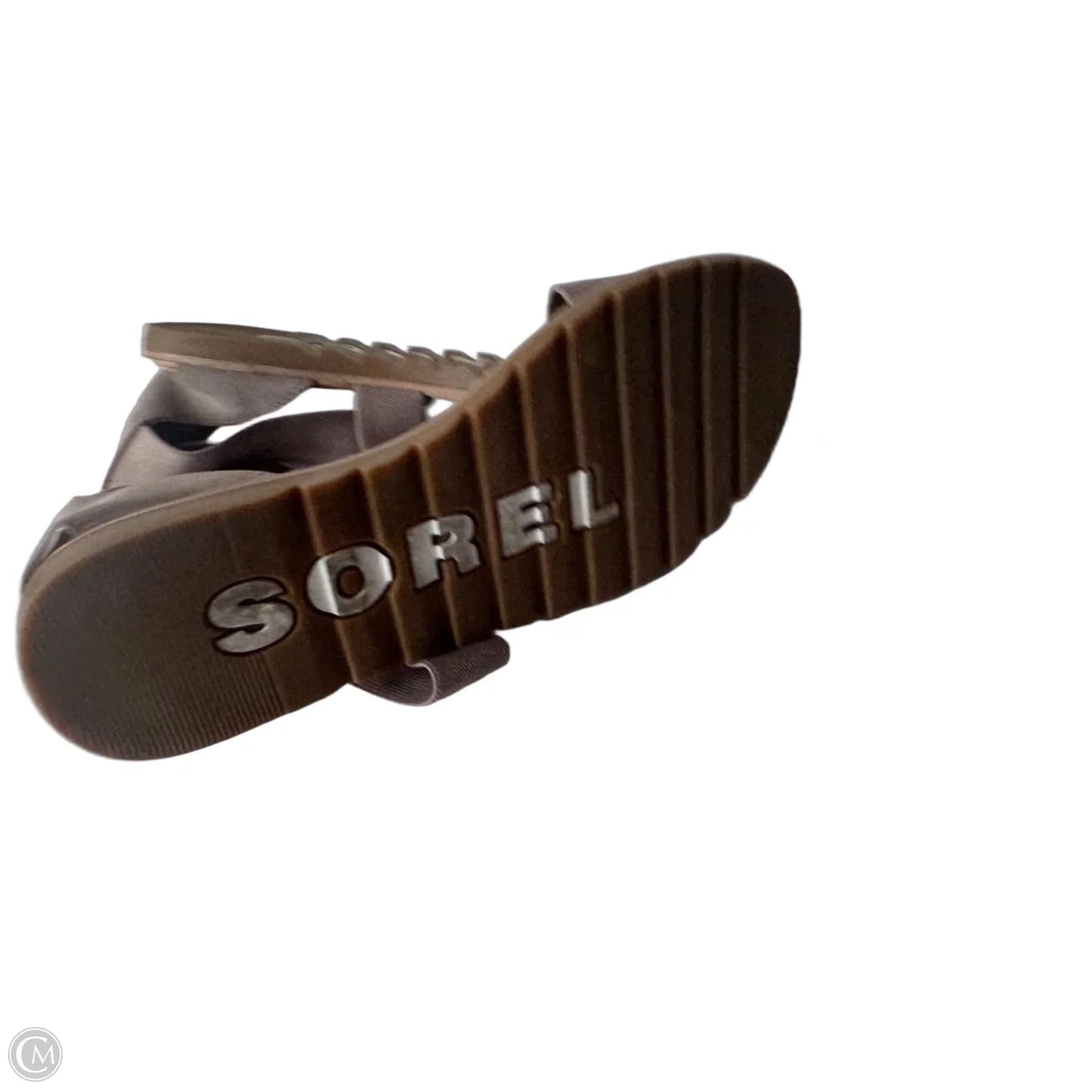 Sandals Flats By Sorel In Gold & Tan, Size: 8.5
