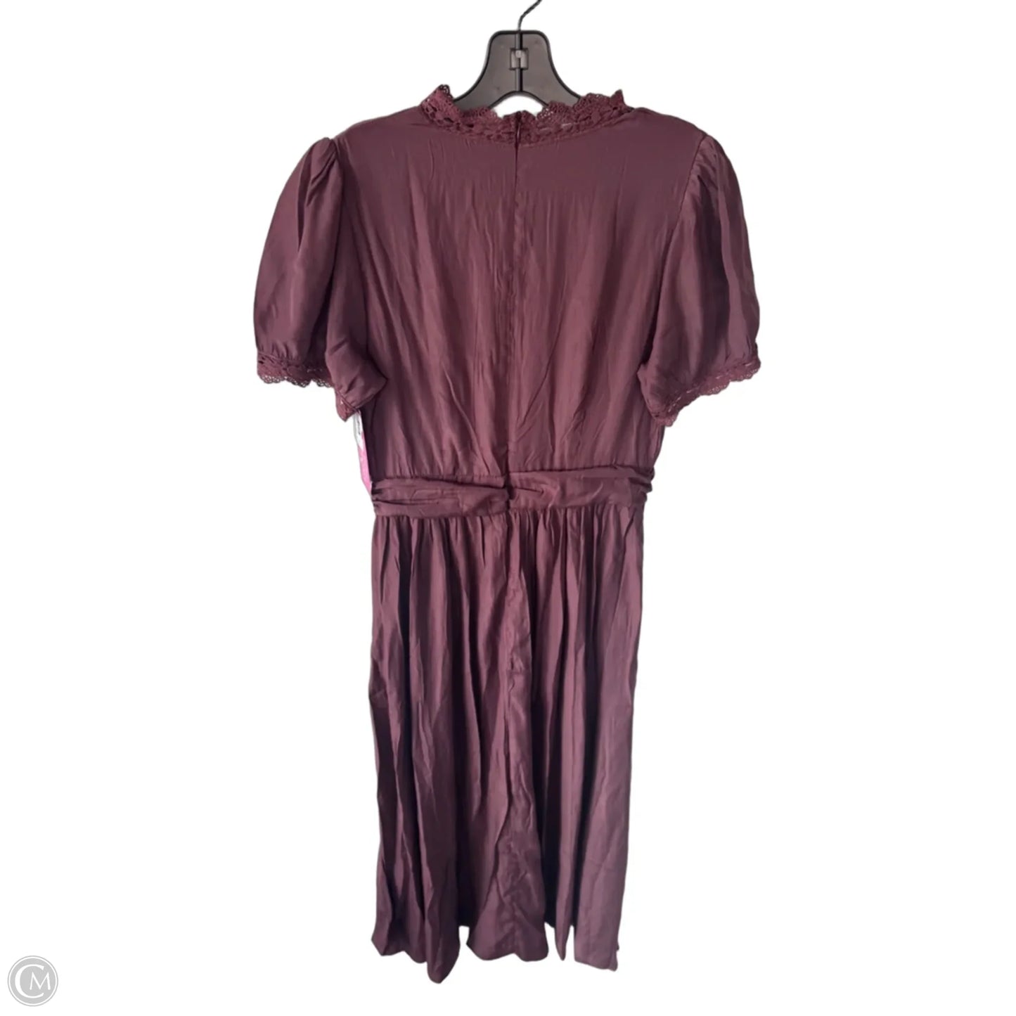 Dress Casual Maxi By Cmf In Maroon, Size: M