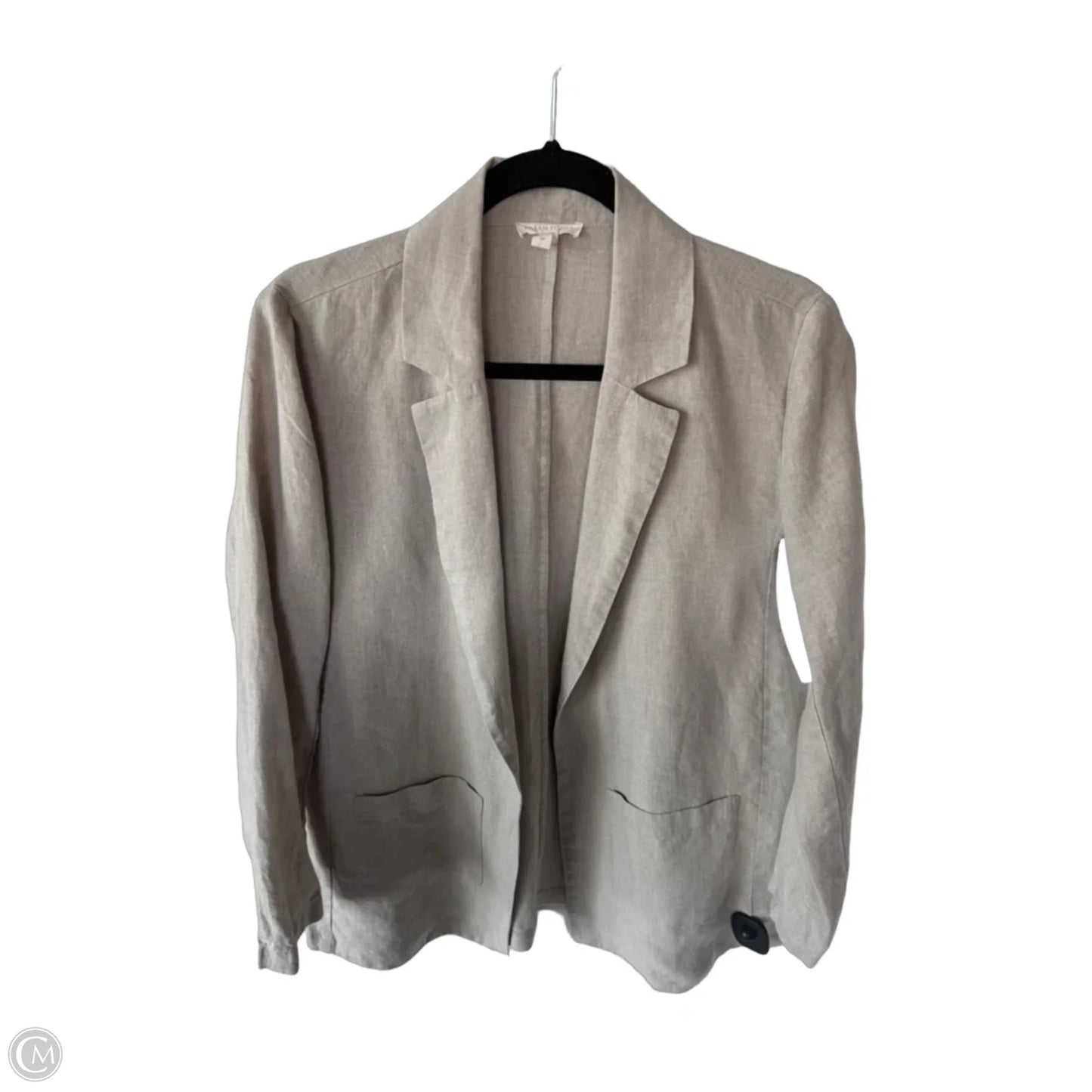 Blazer By Eileen Fisher In Tan, Size: Sp