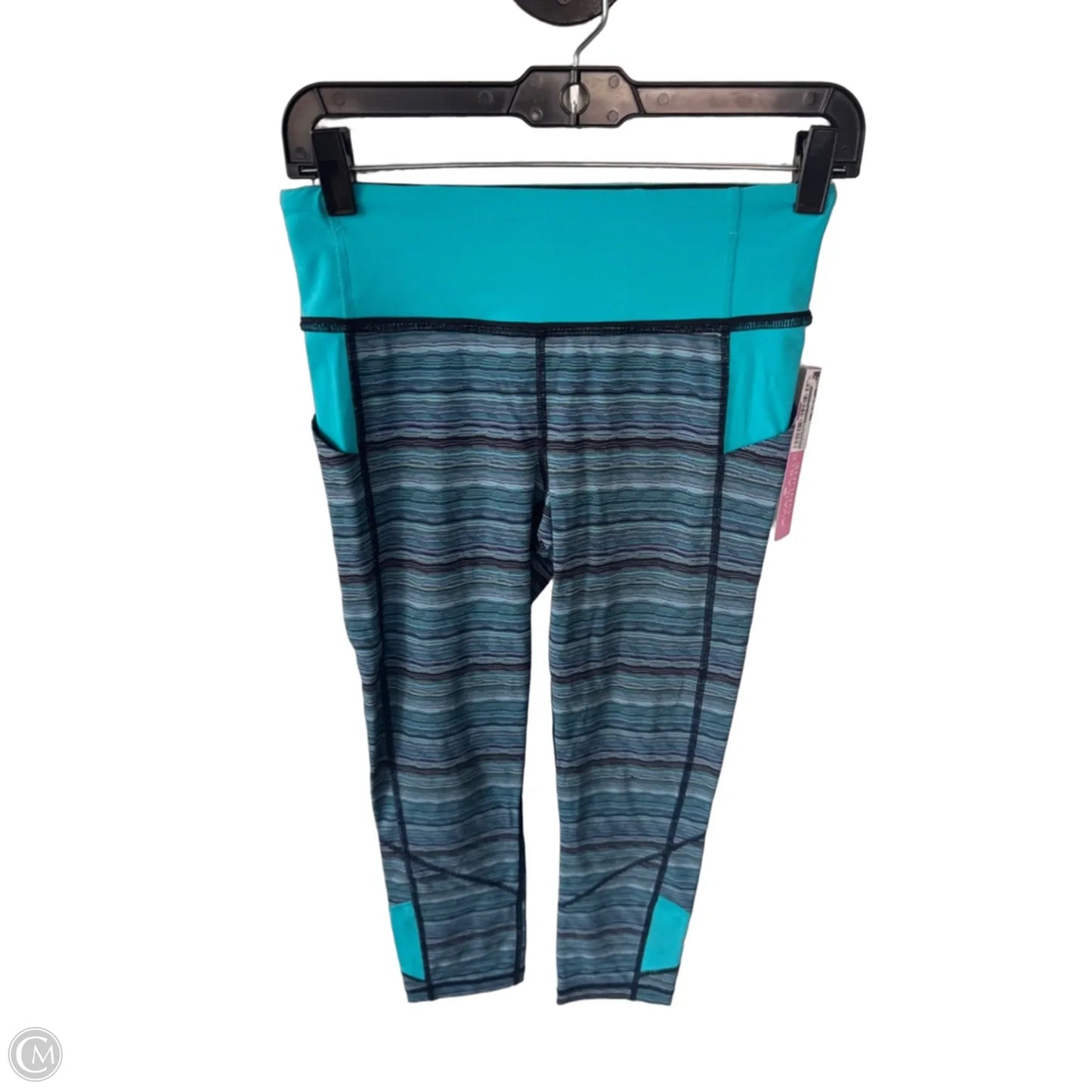 Athletic Leggings Capris By Lululemon In Blue, Size: 4