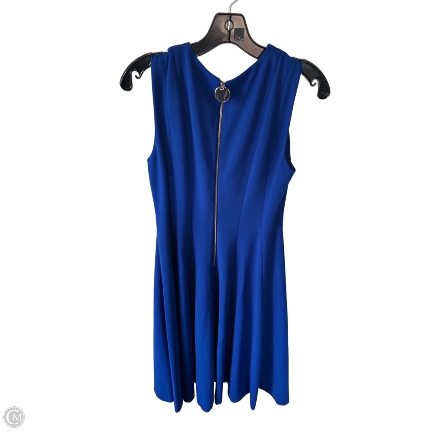 Dress Party Midi By Calvin Klein In Blue, Size: M