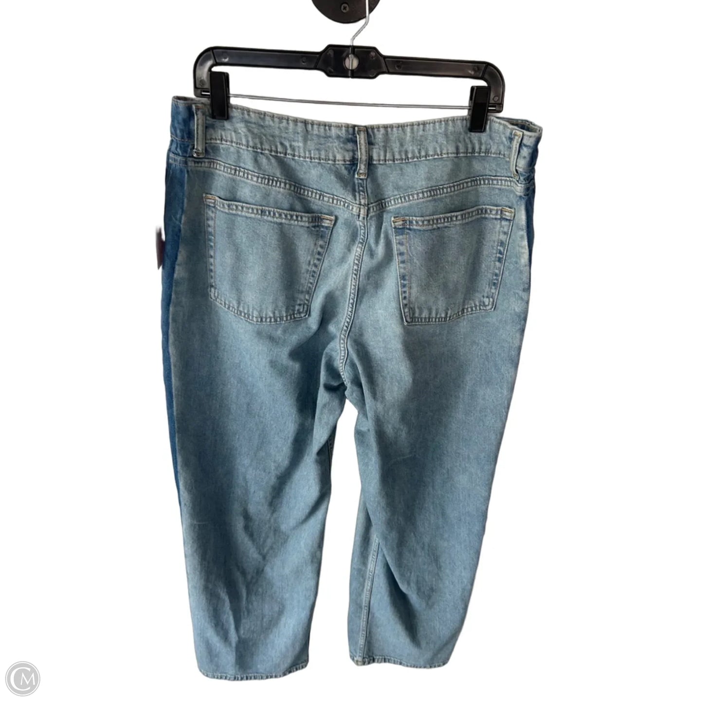 Jeans Straight By Time And Tru In Blue Denim, Size: 16