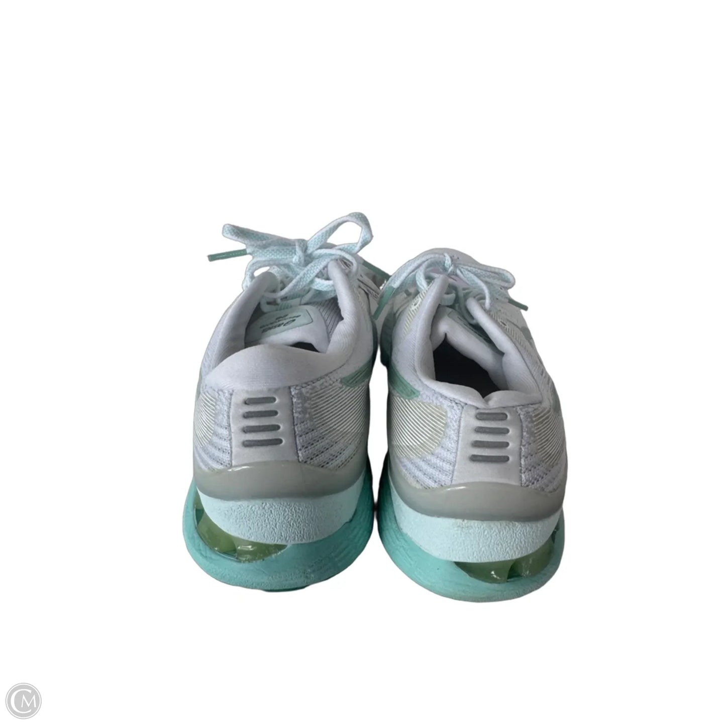 Shoes Athletic By Asics In Green & White, Size: 8.5