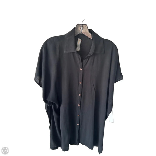 Swimwear Cover-up By Clothes Mentor In Black, Size: S