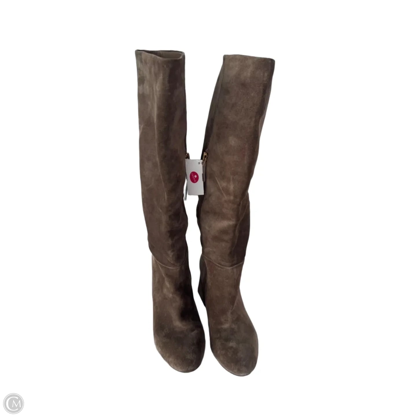 Boots Designer By Tory Burch In Brown, Size: 7.5