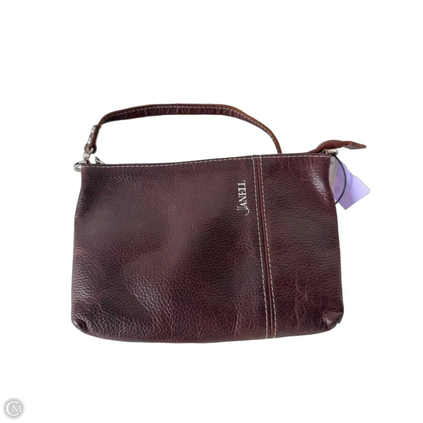 Handbag Leather By Cmc, Size: Small