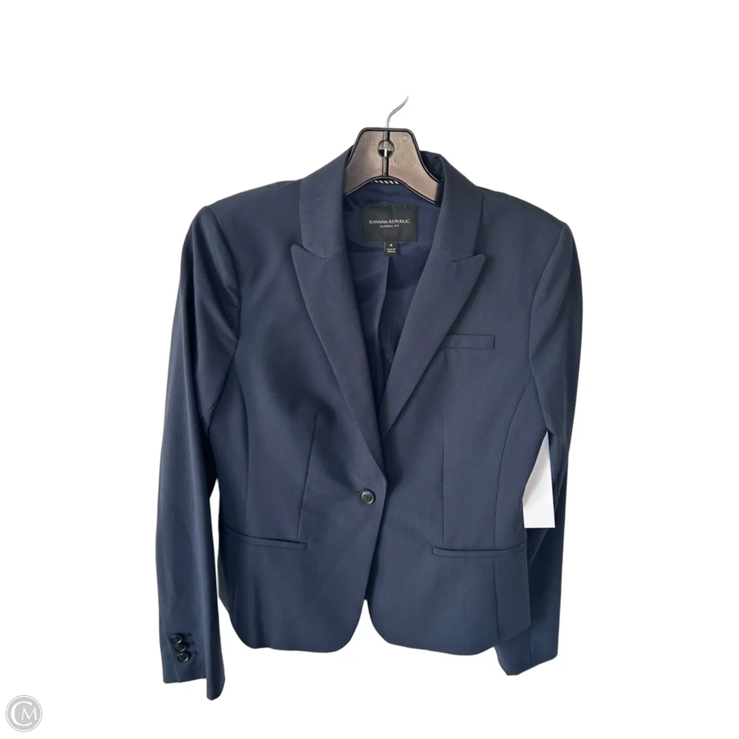 Blazer By Banana Republic In Navy, Size: S