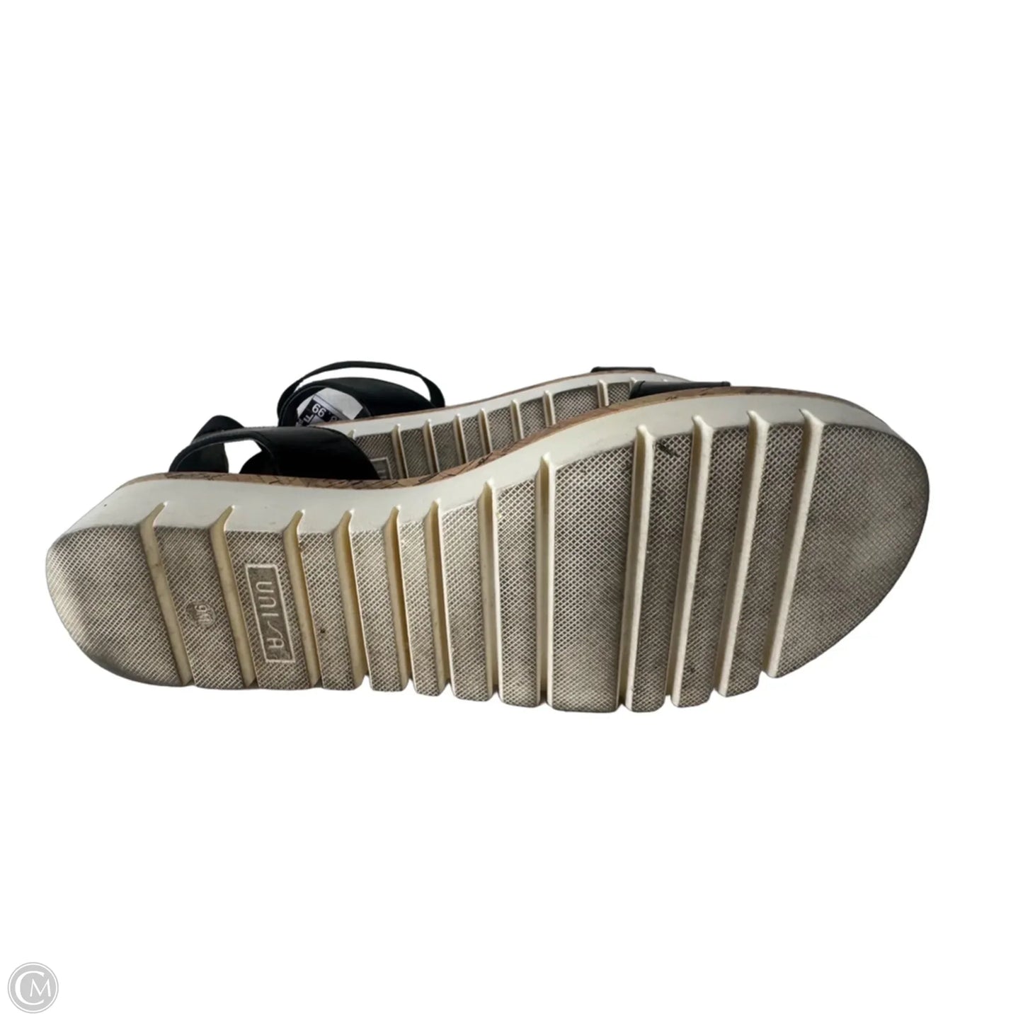 Sandals Flats By Unisa In Black, Size: 9