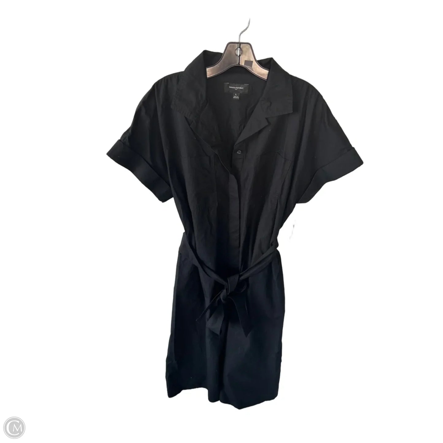 Dress Work By Banana Republic In Black, Size: L