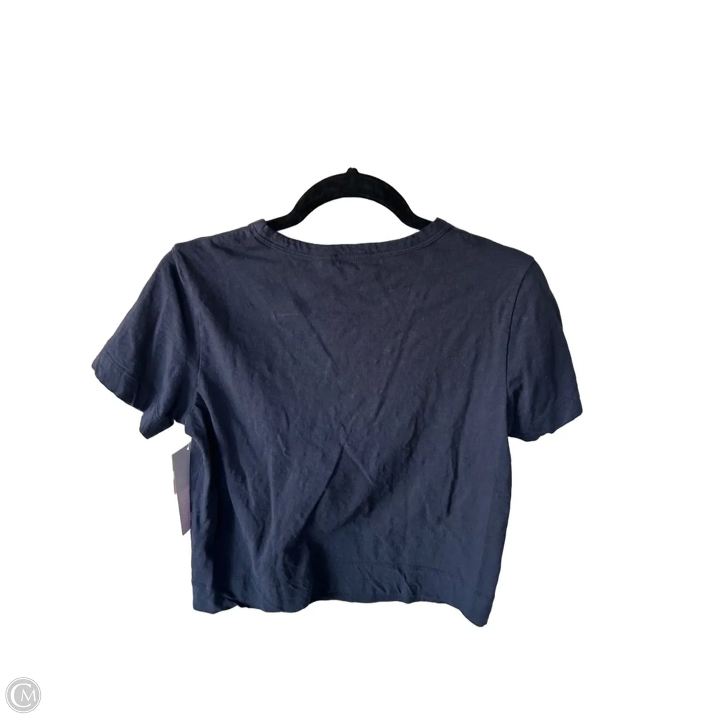 Top Short Sleeve Basic By Theory In Navy, Size: M