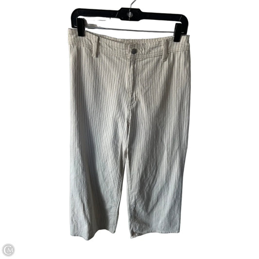 Jeans Wide Leg By Universal Thread In Cream Denim, Size: 8
