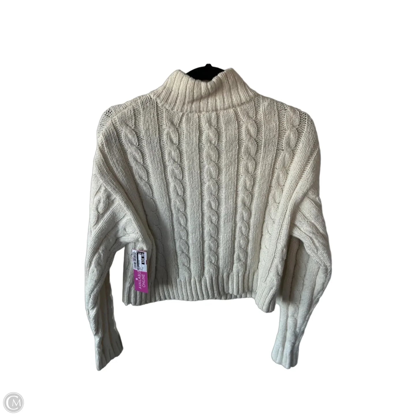 Sweater Cardigan By Cabi In Cream, Size: Xs