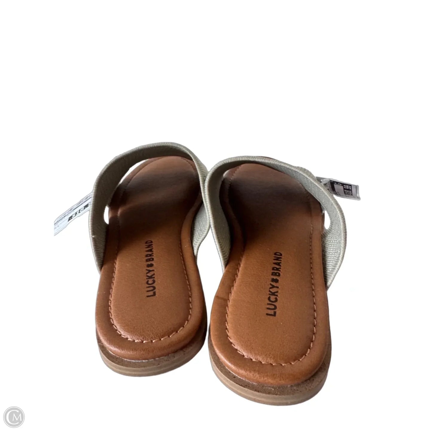 Sandals Flats By Lucky Brand In Tan, Size: 7