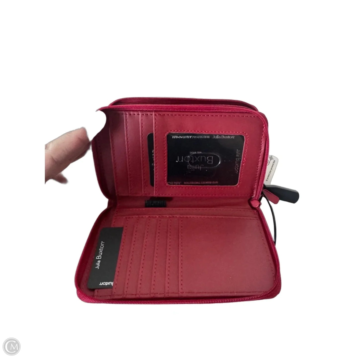 Wallet Leather By Buxton, Size: Small