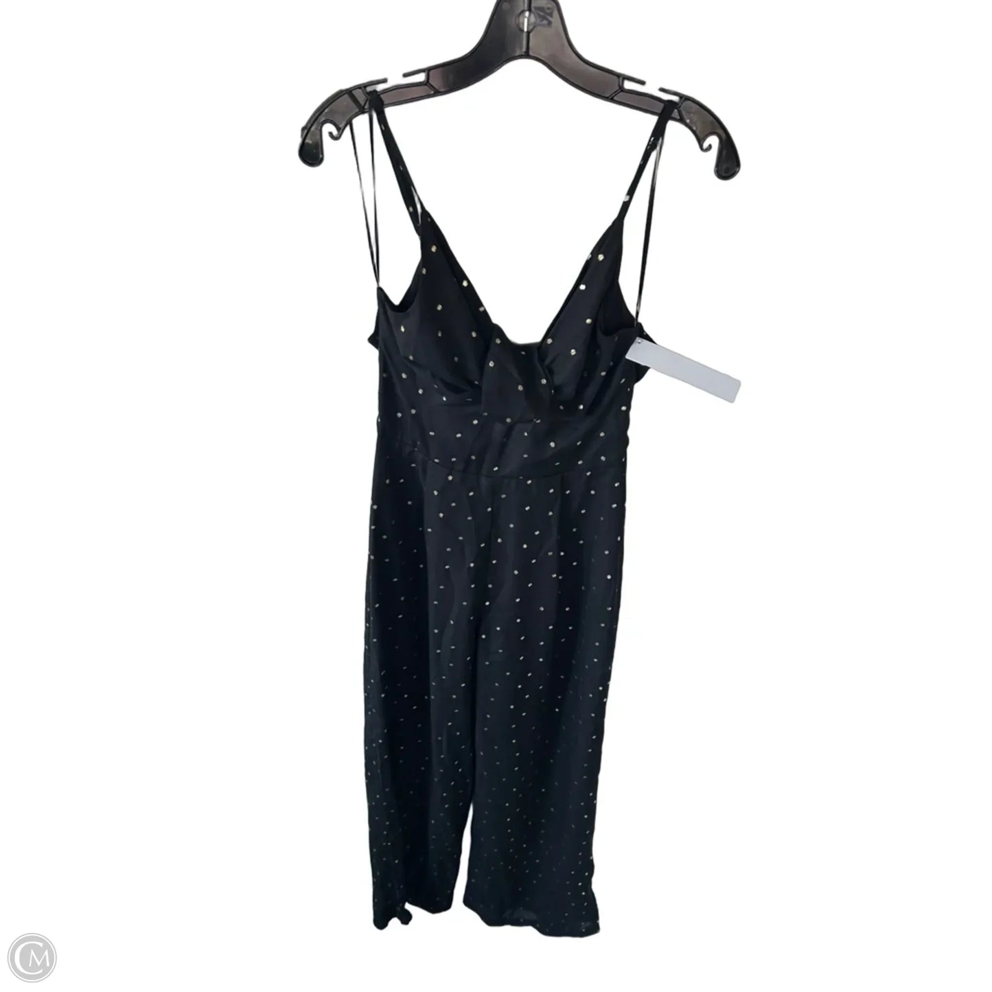 Jumpsuit By Clothes Mentor In Black & Gold, Size: S