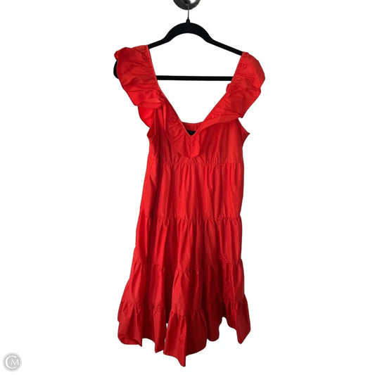 Dress Party Long By J. Crew In Orange, Size: S