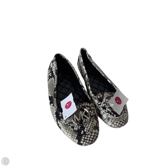 Shoes Flats By Michael By Michael Kors In Snakeskin Print, Size: 9