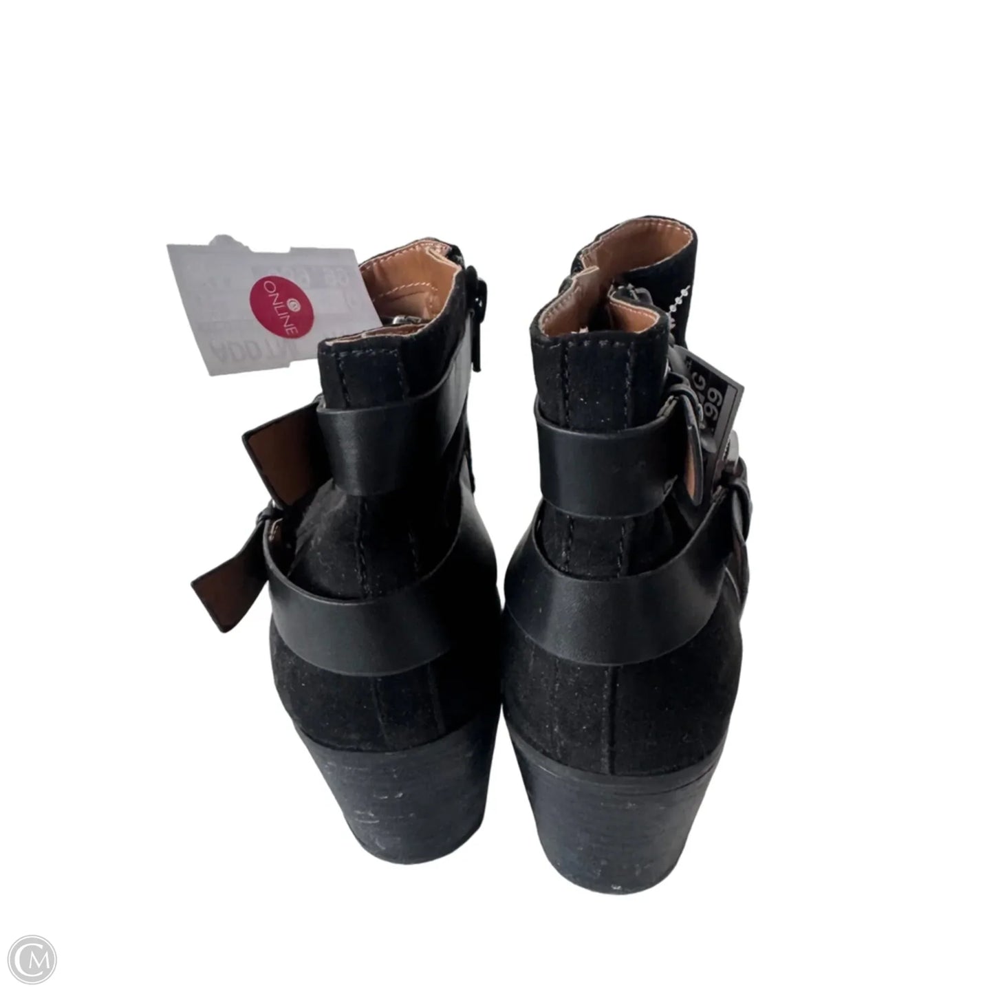 Boots Ankle Heels By Indigo Rd In Black, Size: 8.5