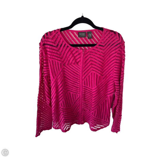 Jacket Other By Additions By Chicos In Pink, Size: Xl