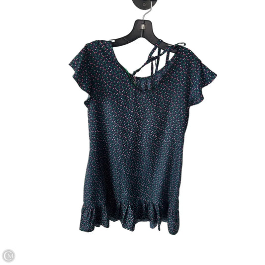 Dress Casual Midi By Boden In Blue & Green, Size: M