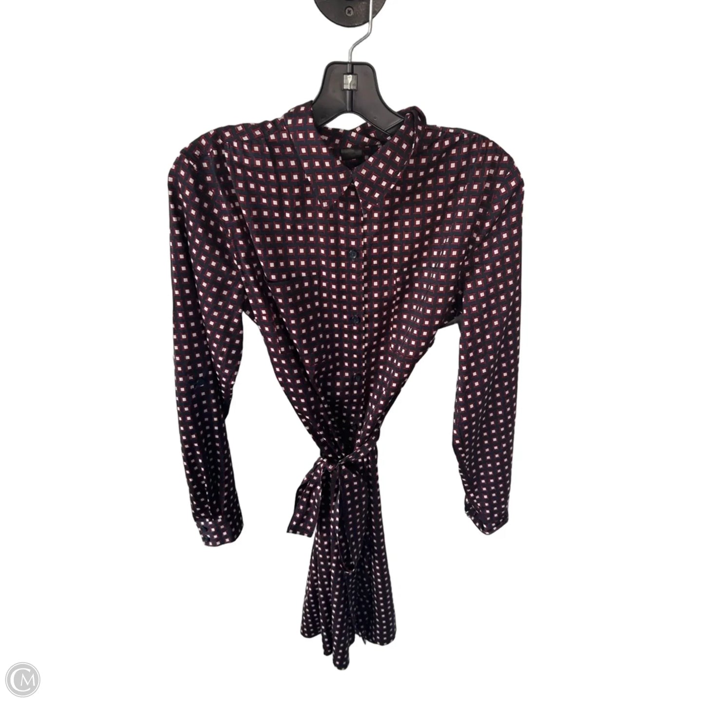Dress Work By Ann Taylor In Blue & Red & White, Size: M