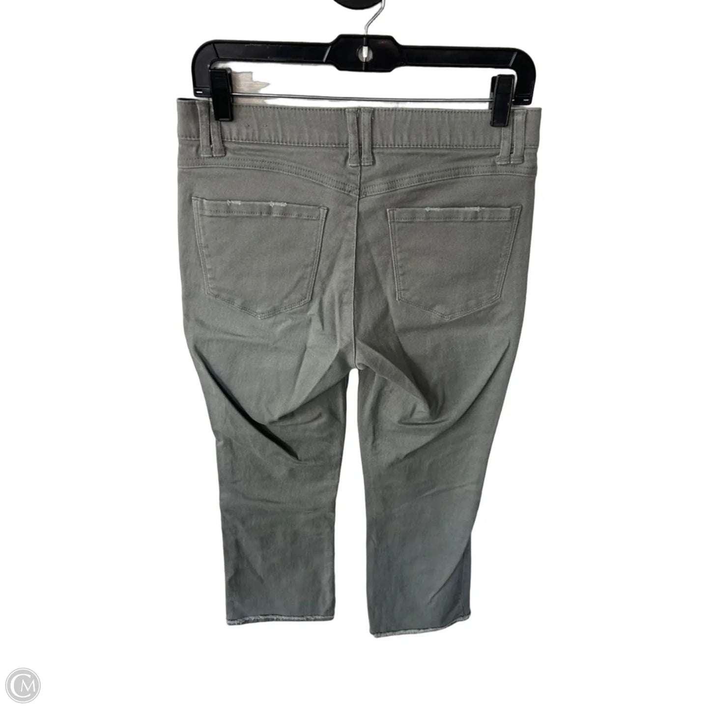 Jeans Straight By Wit & Wisdom In Grey Denim, Size: 6