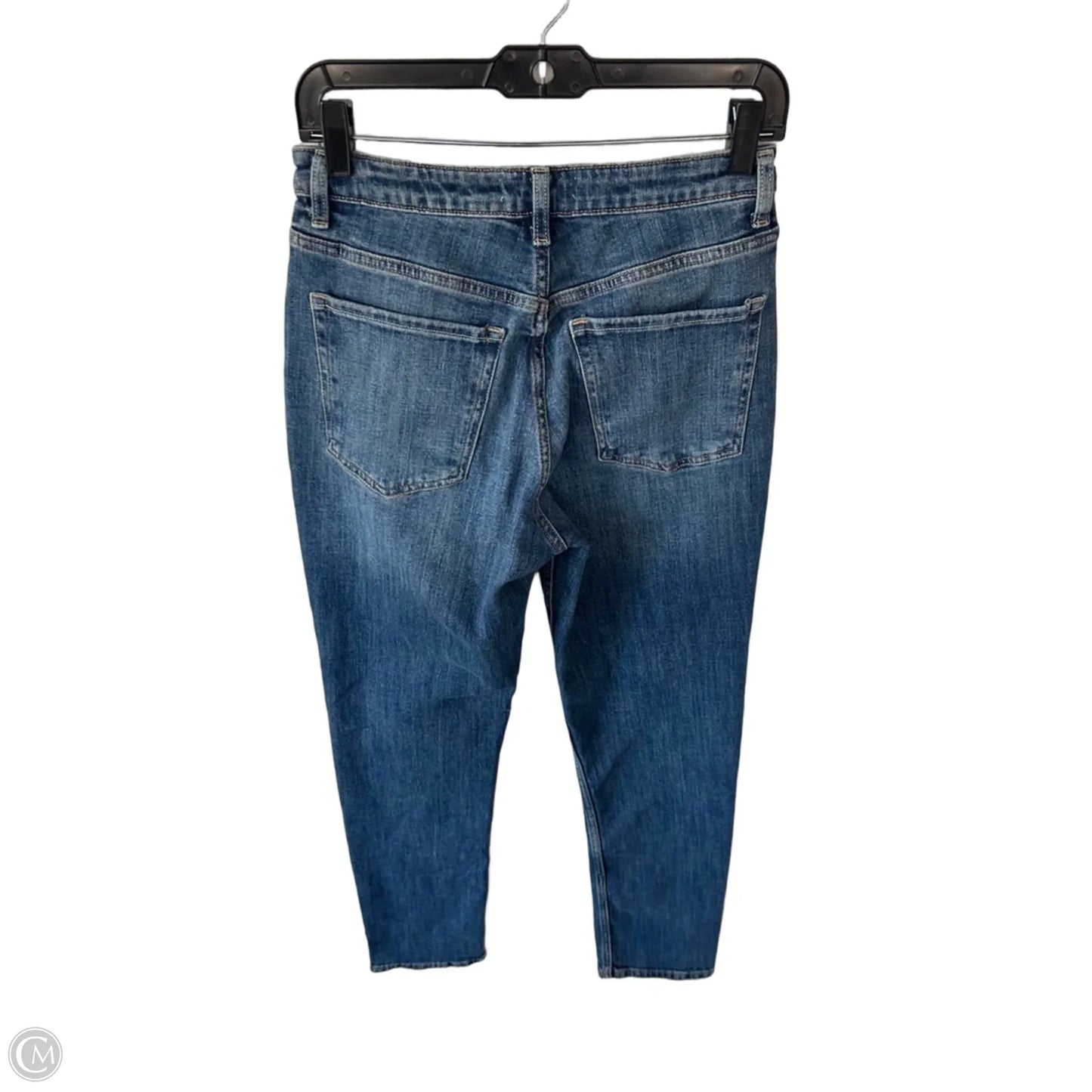 Jeans Straight By H&m In Blue Denim, Size: 6