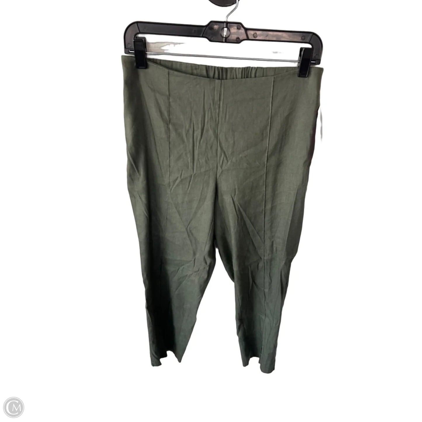 Pants Linen By J. Jill In Green, Size: Xs