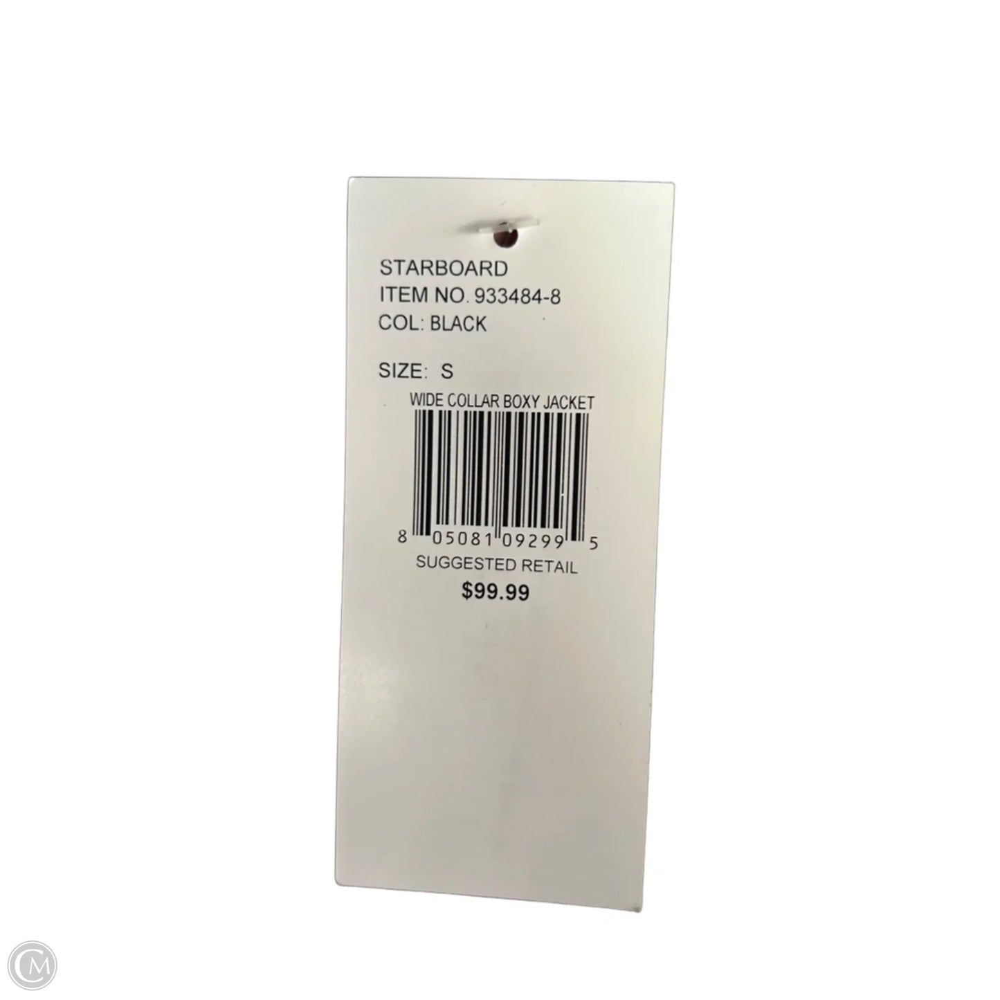 Jacket Other By Clothes Mentor In Black, Size: S