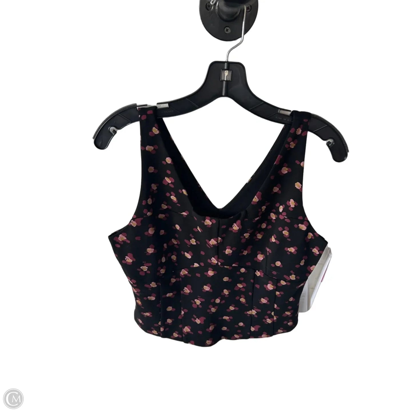 Top Sleeveless By Cabi In Black & Red, Size: M