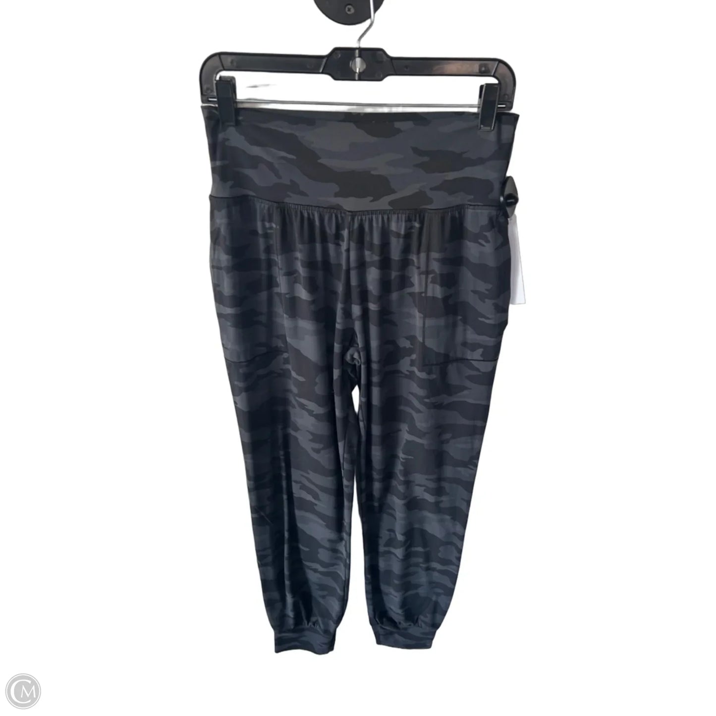 Athletic Pants By Athleta In Black & Grey, Size: M