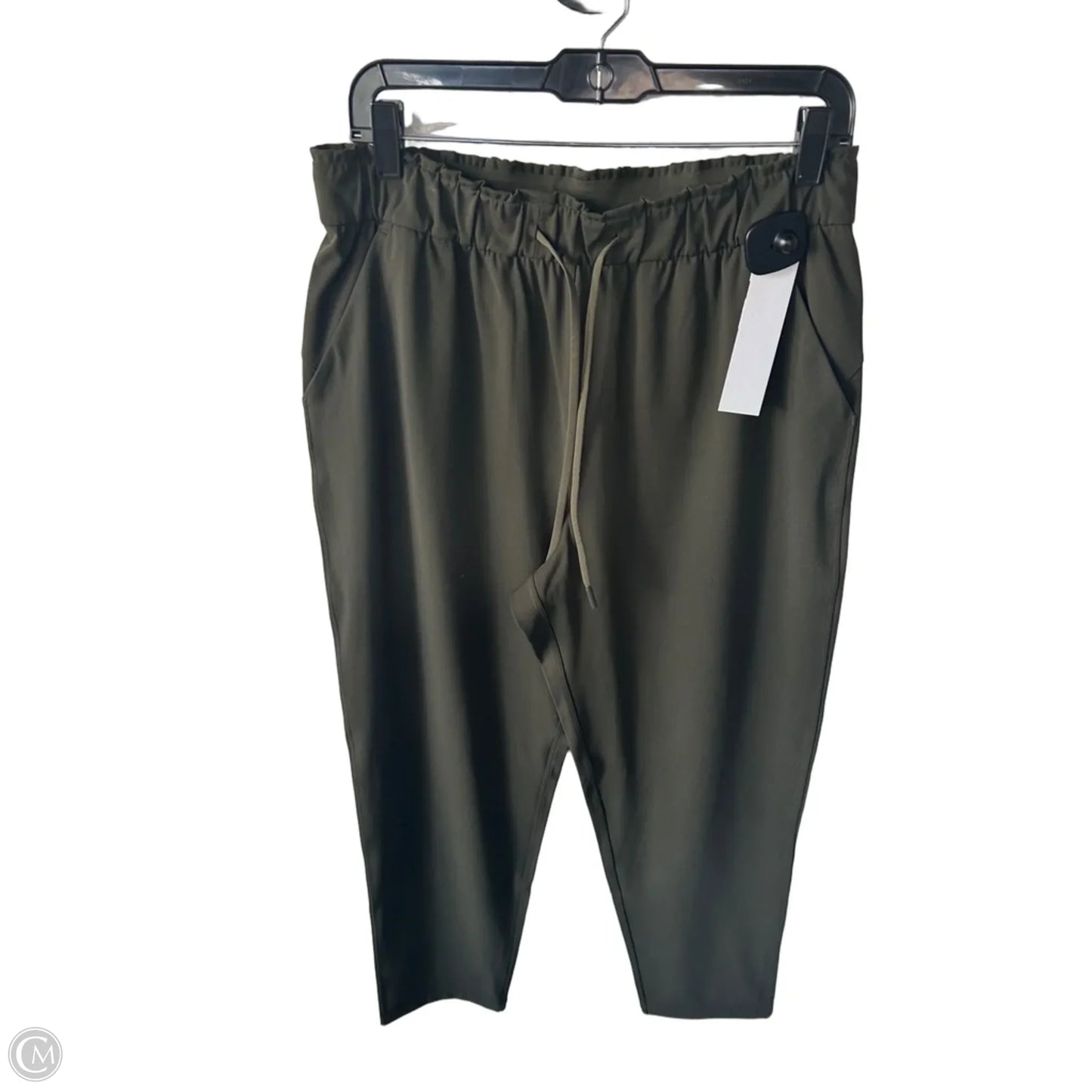 Athletic Pants By Lululemon In Green, Size: 10