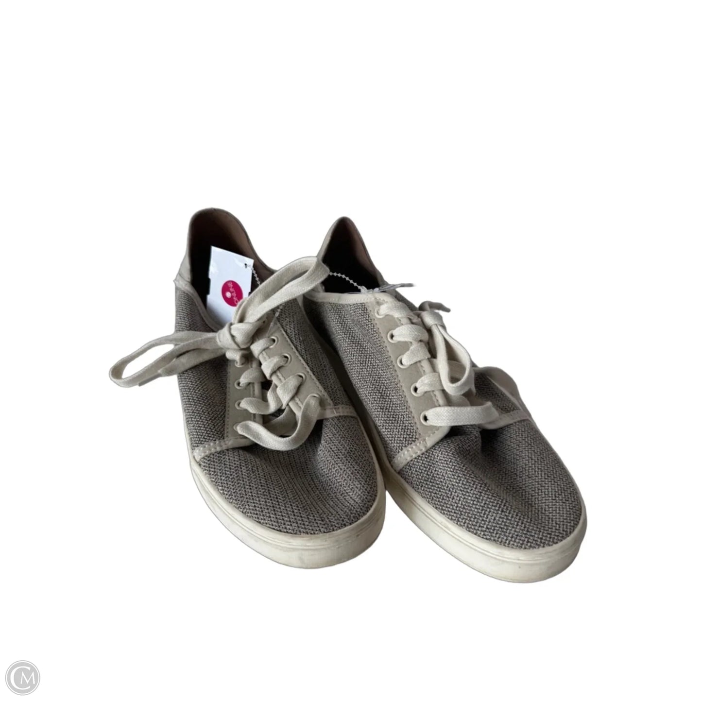 Shoes Sneakers By Olukai In Cream & Grey, Size: 9.5