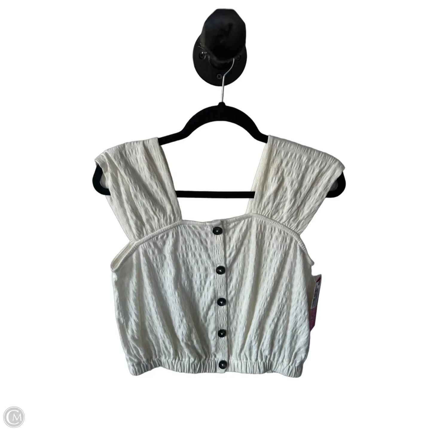 Top Sleeveless By Madewell In Cream, Size: Xs