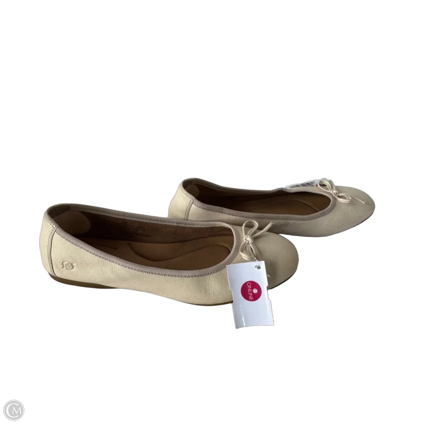 Shoes Flats By Born In Cream, Size: 8