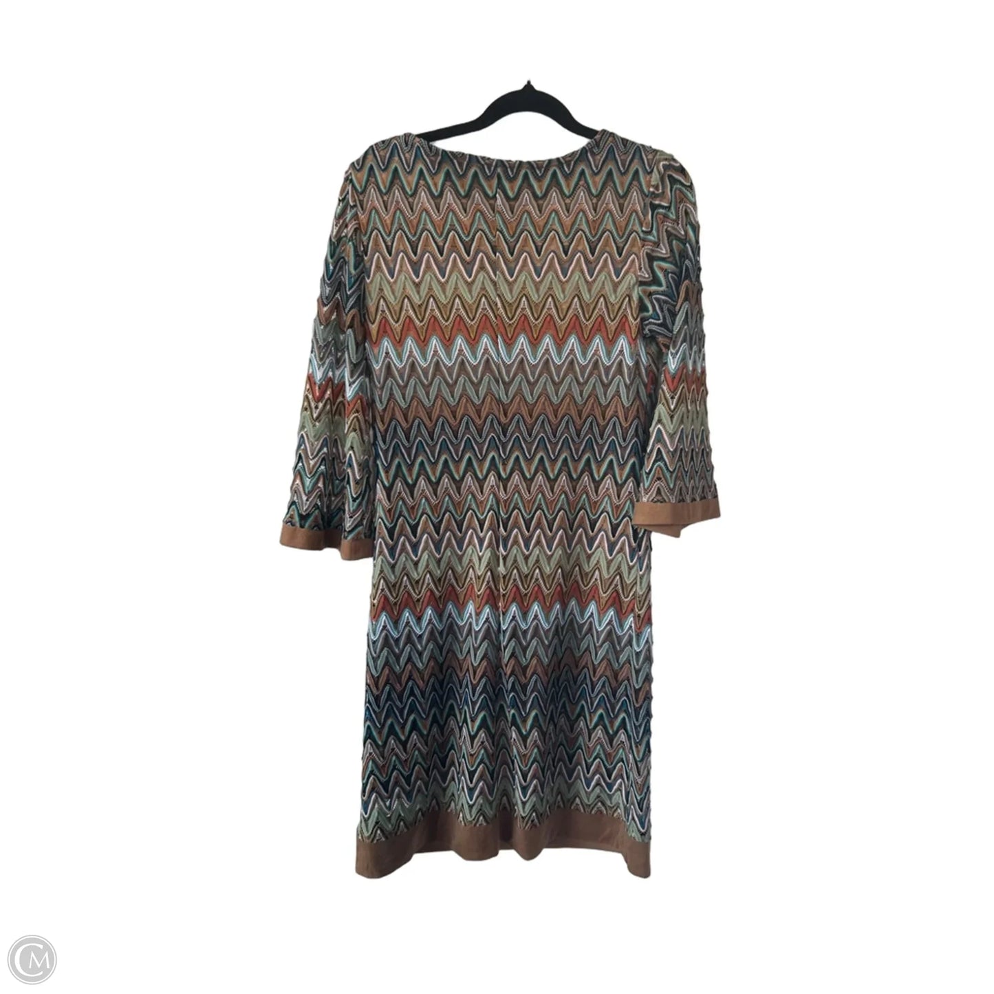 Dress Work By Ronnie Nicole In Brown & Green, Size: S