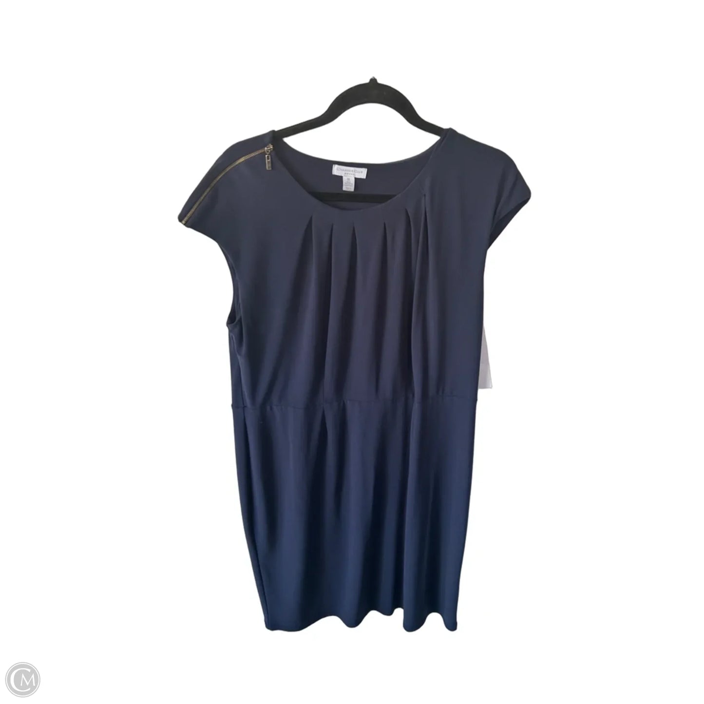 Dress Work By Charter Club In Navy, Size: 1x