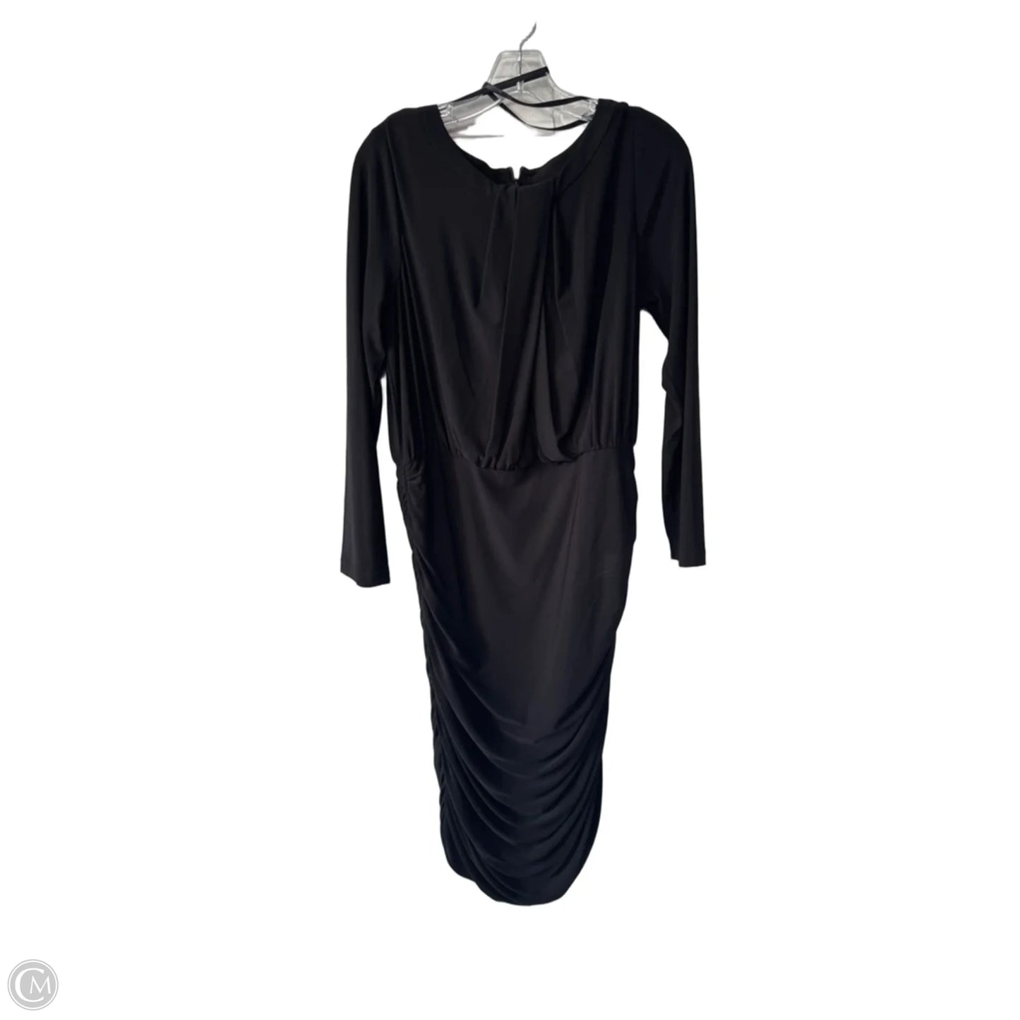 Dress Party Midi By Eliza J In Black, Size: L