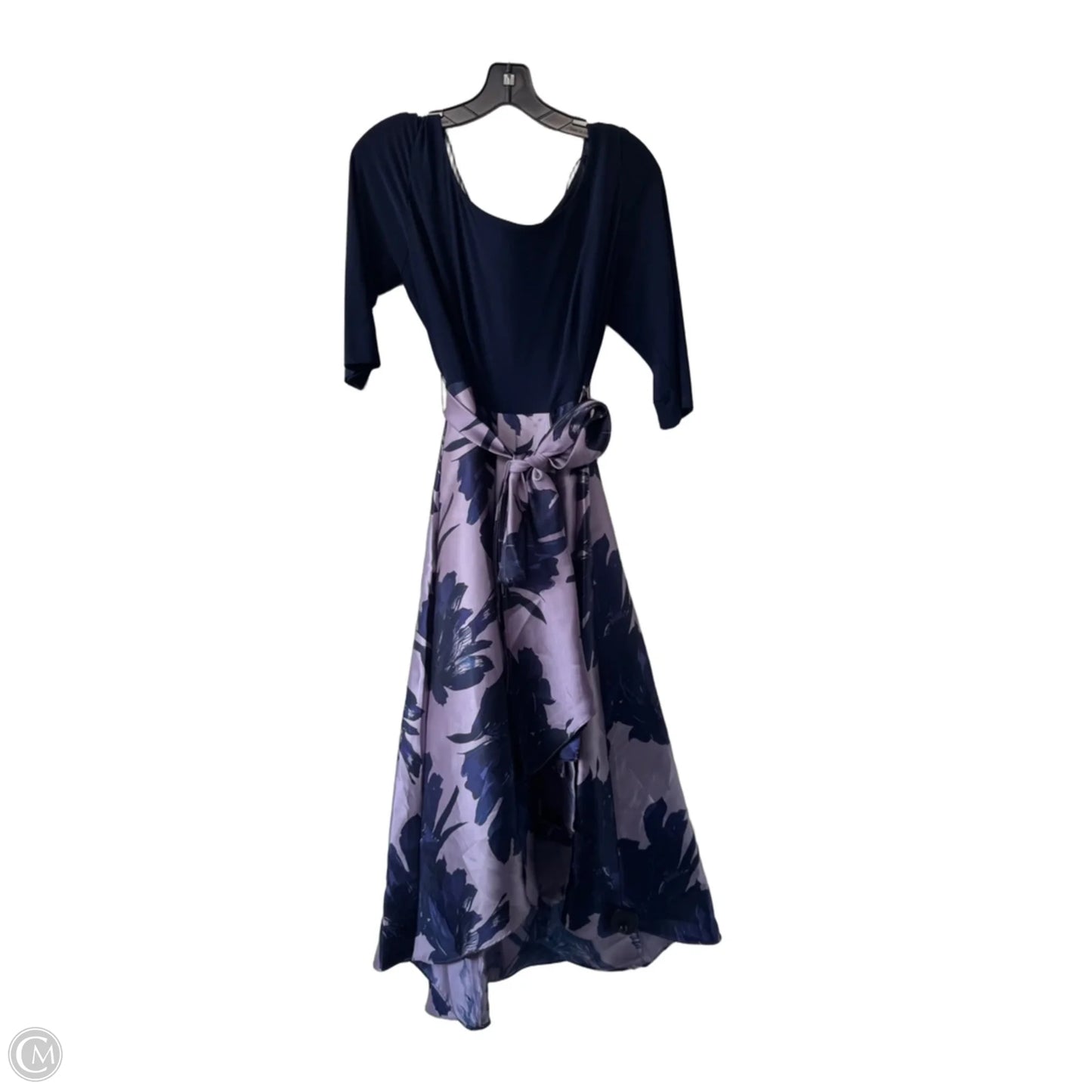 Dress Party Long By R And M Richards In Blue & Purple, Size: L