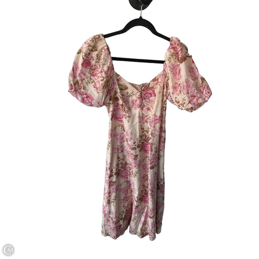 Dress Party Midi By Avec Les Filles In Pink, Size: S