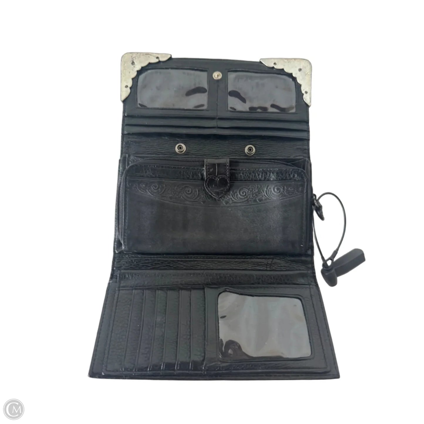Wallet Leather By Brighton, Size: Large