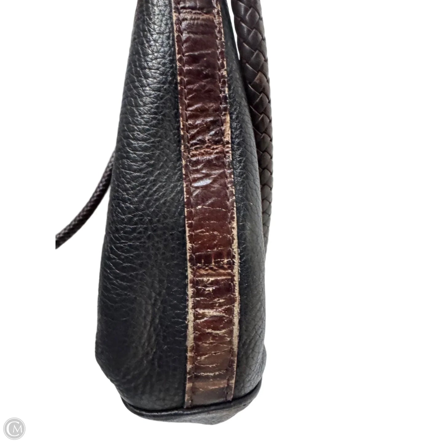Handbag Leather By Brighton, Size: Large