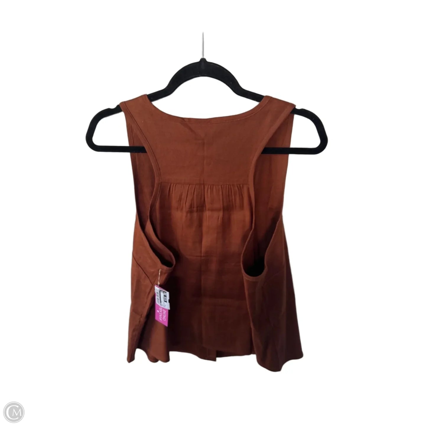 Vest Other By Cabi In Brown, Size: Xl